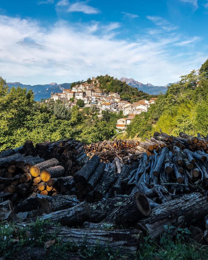 Deliziosa Casetta Sull'Appennino Toscano Montefegatesi Buitenkant foto